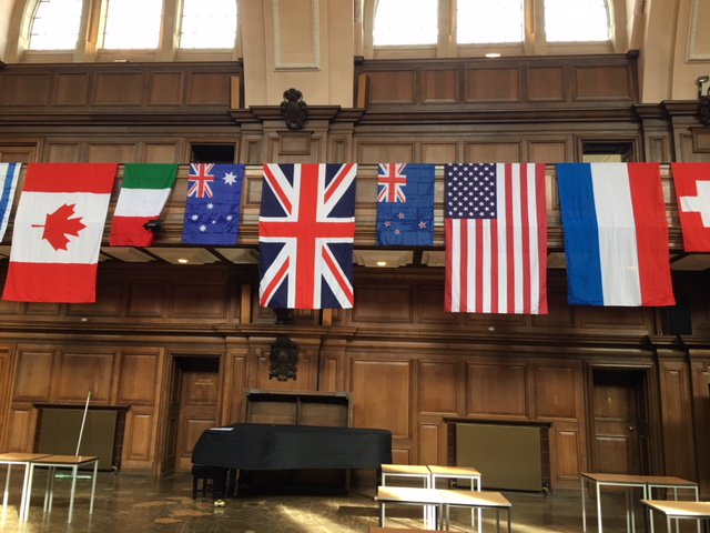 UCSHampstead's tweet photo. Doors open at 5:30pm for the Overseas University Fair in the Great Hall. Come and speak to representatives from over 25 international universities about studying abroad.
It's not too late to register for your free ticket: https://t.co/h4fA9jpEHw. #BeyondUCS @UCSSixthform https://t.co/urZUURfj8G