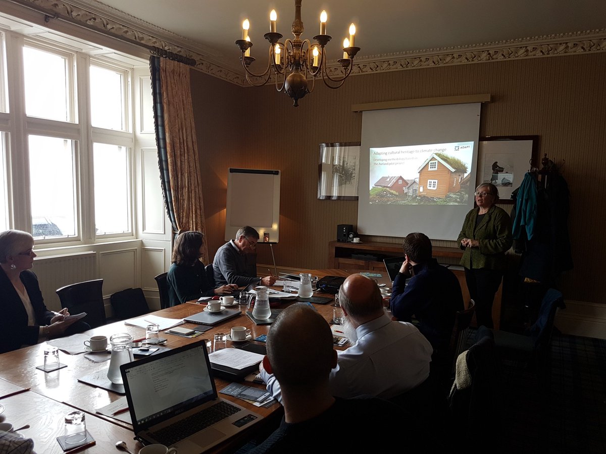 AdaptNHeritage's tweet photo. Our 2nd #ProjectMeeting in #Inveraray, #Scotland, continues with a guided lunchtime tour of the #HistoricTown and a workshop on impacts of #ClimateChange, with our #AssociatedPartners @ArgyllAndBute, #CINEproject and @N_T_S and with @UofGlasgow
#ClimateHeritage #culture4climate https://t.co/DnB62kJoAm