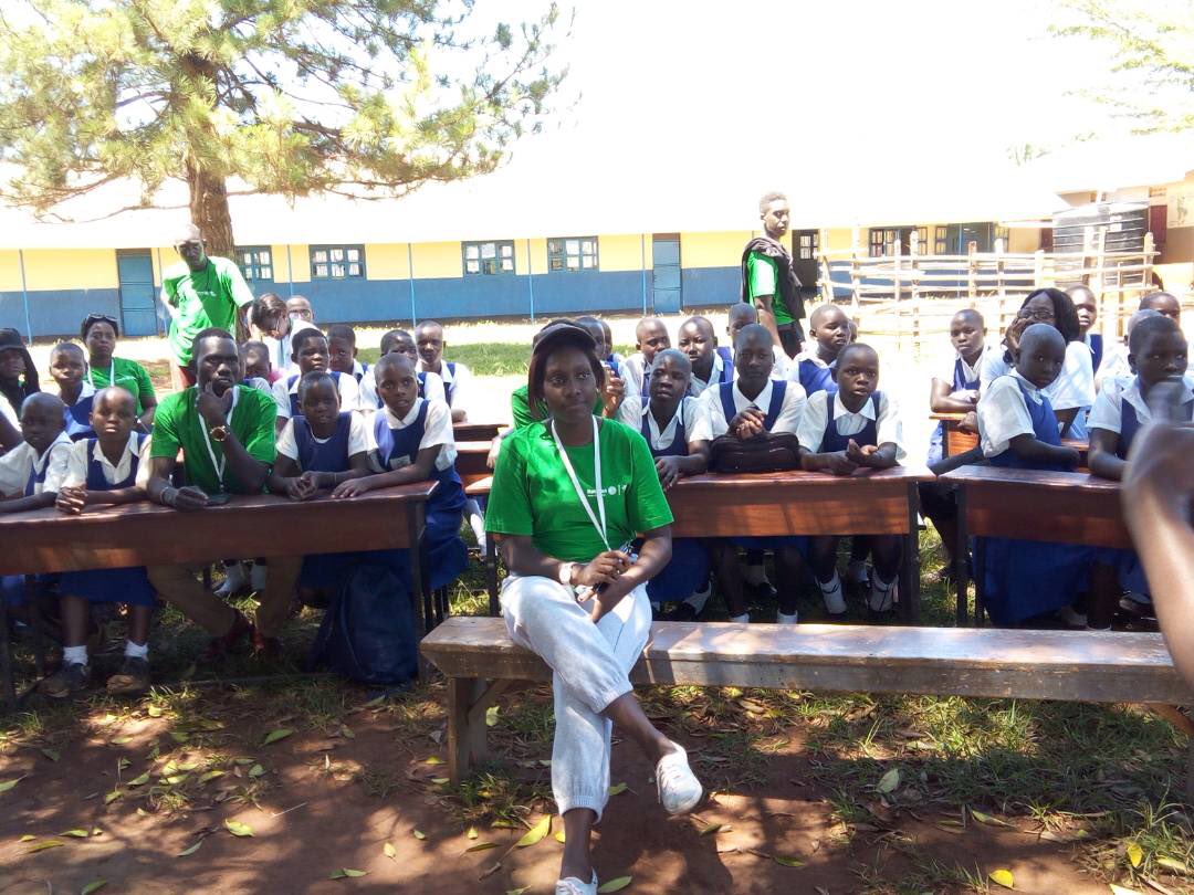 KiwumuloRuth's tweet photo. #ThrowbackRct the #REI17 in Gulu. It was all about mission green #IamForAGirl #Rotaract50 #WorldRotaractWeek @ckawunde https://t.co/UD3vTU7HQb