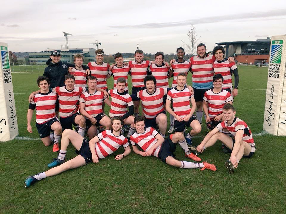 sussexmensrugby's tweet photo. In their last away game of the season the 2nd XV beat Surrey 26-5, getting the bonus-point in the last play of the game #upthesuss #champione https://t.co/1PHFiAnhVx