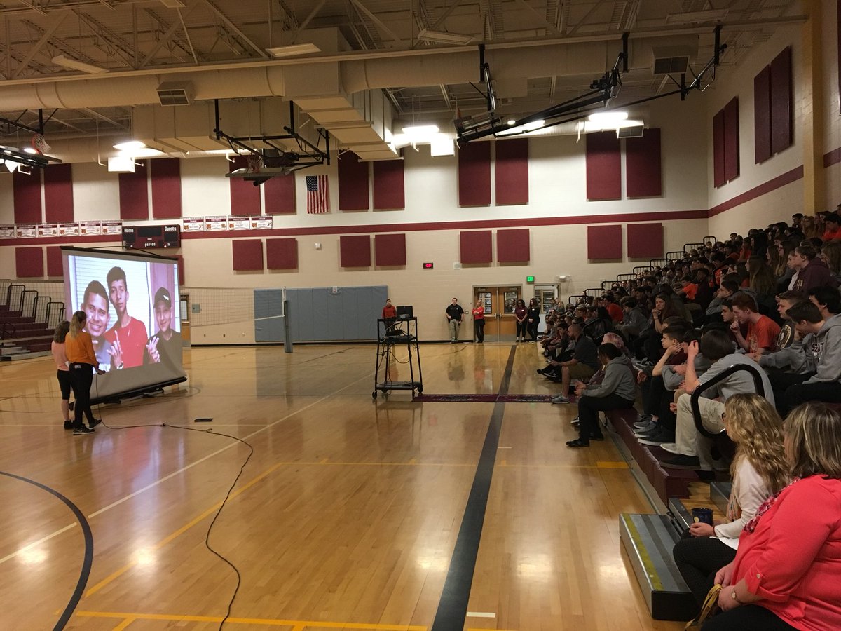 SouthBSD's tweet photo. In school National Walkout participation was a success....tribute to victims, empowering youth, and a Bobcat Family taking care of one another. https://t.co/jQrXlt3Ybp