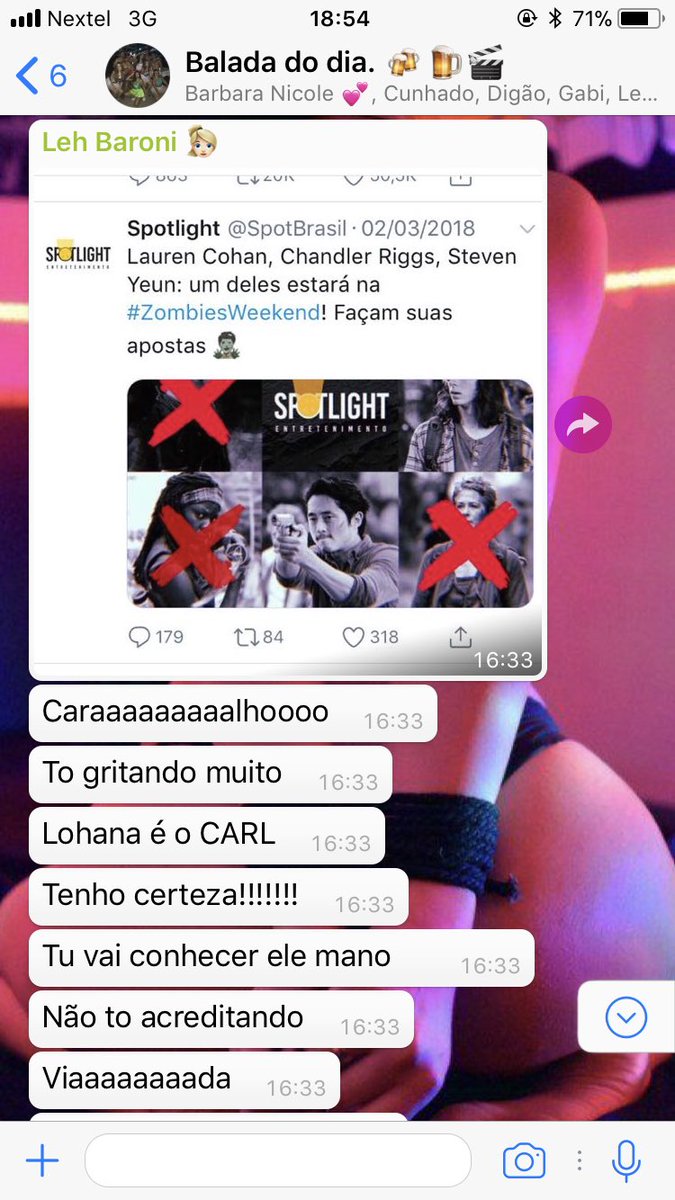 HanaMilward's tweet image. PUTA MERDA EU TO SURTANDO MUITO ESSE MOMENTO É TODINHO MEU #ZombiesWeekend