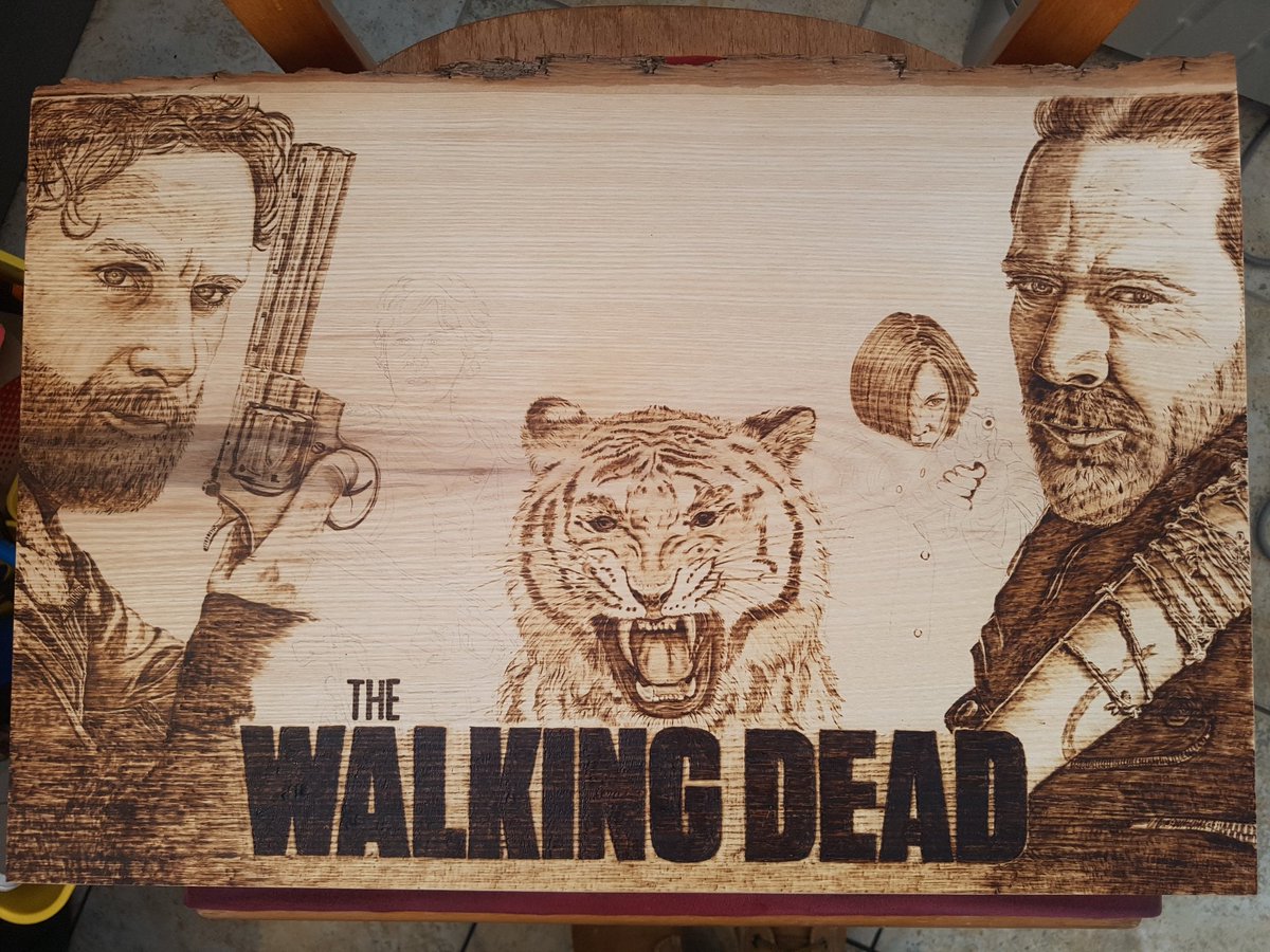 Gi_Ho_XXX's tweet photo. I need more free time to get my work finished...much more time 😉😔😁
#TWDFamily #twd #thewalkingdead #rickgrimes #daryldixon #negan #lucille #shiva #maggierhee #jeffreydeanmorgan #pyrographie #pyrografie #pyrography #woodart #burnonwood #branding #brandmalerei #woodburning https://t.co/2RoIYZFPbq