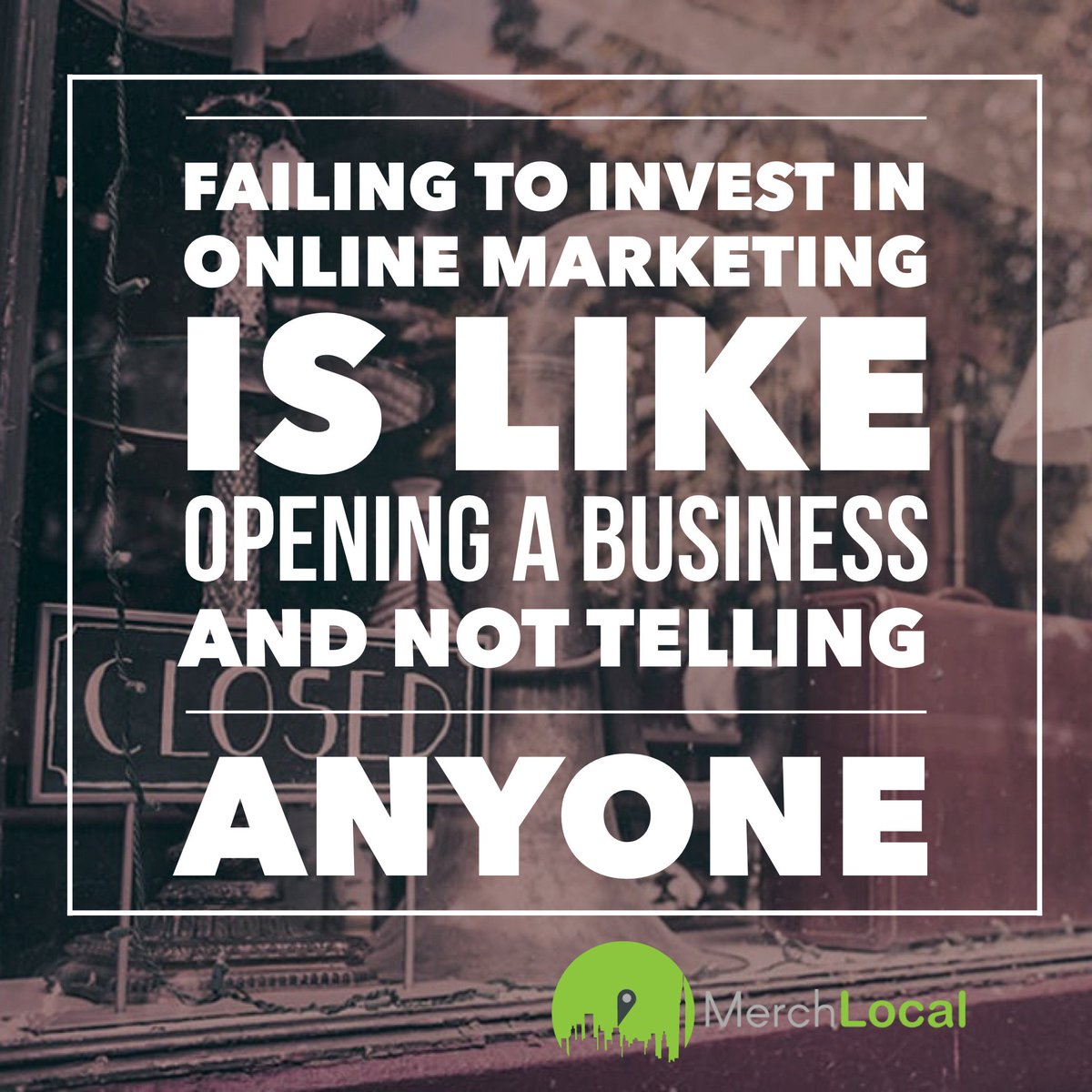 MerchLocal's tweet image. Let MerchLocal help guide your business in the right direction with our affordable online marketing packages. Click the link in our bio or DM for more info. 

MERCHLOCAL.COM

#merchlocal #etsyshop #businesstips #socialmediamarketing #ditigalmarketing