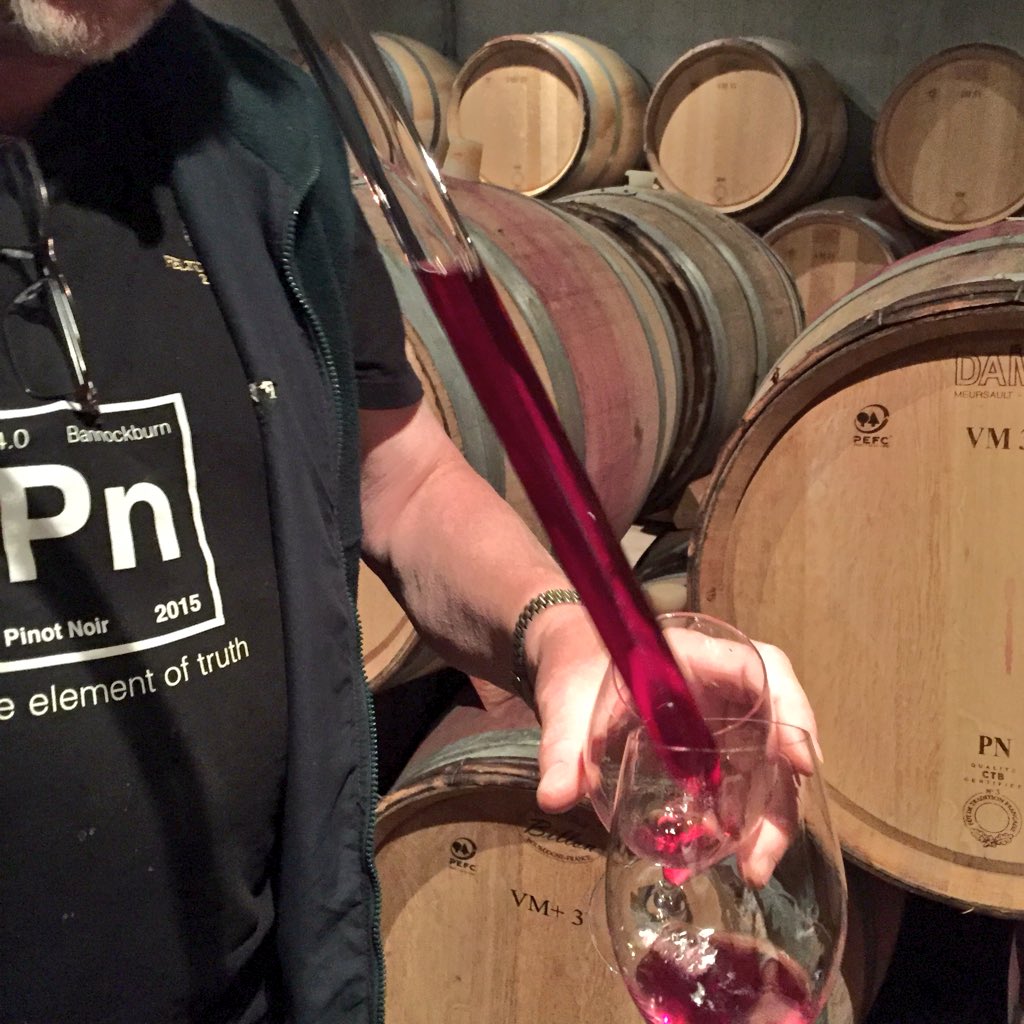 Cellar_Sisters's tweet photo. The element of truth!!
#Block5 #PinotNoir #FeltonRoad #Bannockburn #barrelsample #centralotago #nzwine #winewednesday https://t.co/Jv8zIBOeuo