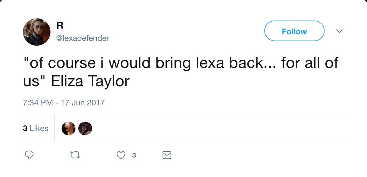 komleksakru's tweet photo. @JRothenbergTV @warnerbrostv @alloyent @TheCW @glaad @netflix @NetflixLifee @kimshum @sugarjonze @Dorothy410berry @reedhastings @AMC_TV @TheEllenShow @EllenPompeo @gabrielmichaels @timscanlan @MrRickyWhittle @benbatemanmedia @moryan @DIVAmagazine It wouldn't be fan service. It would be doing the right thing, for Lexa and #Clexa, the actresses, everyone who's put so much work into the one story line which elevated your show, better representation on television, and to prove that our #LoveIsNotWeakness #WeNeedLexaAlive ๐ https://t.co/AMWW0OfTVN