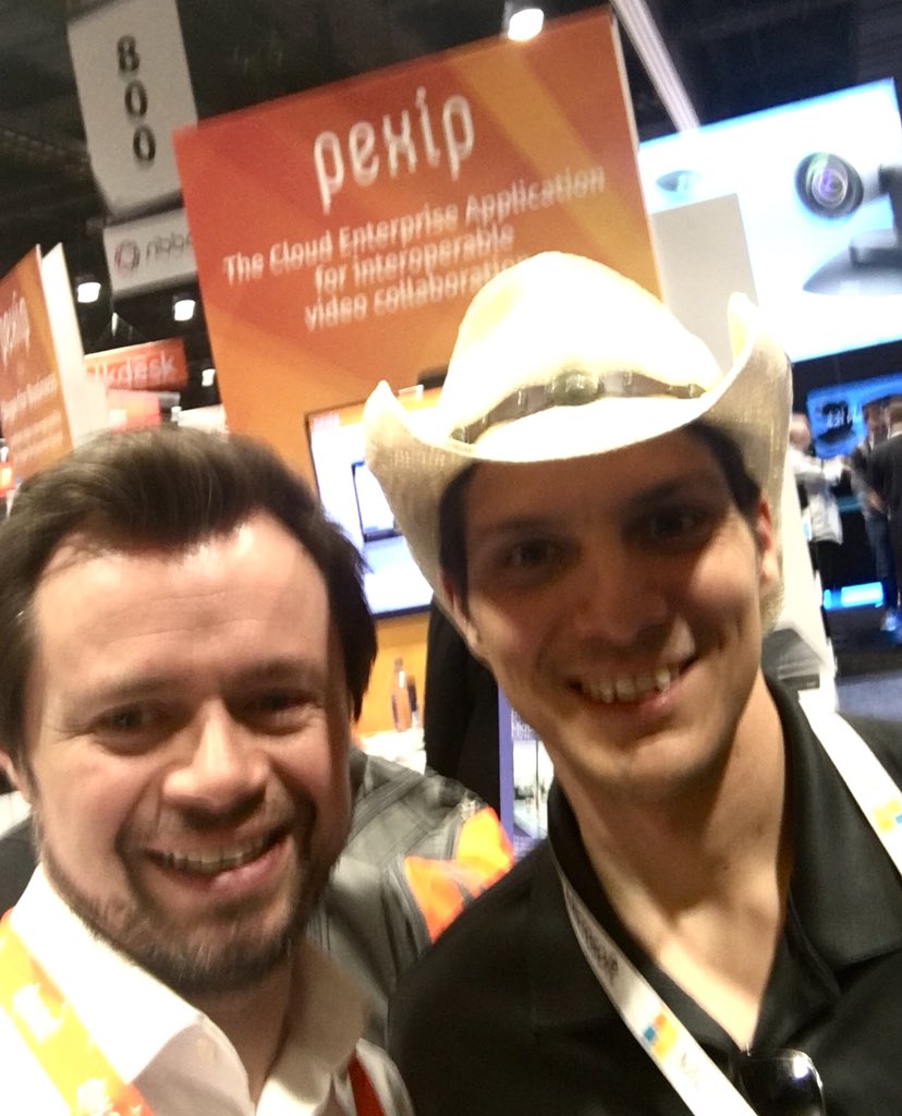 anderslokke's tweet photo. Great catching up with legendary @GetCsJosh at Enterprise Connect! And we miss you @Graham_Walsh #EC18 @SkypeBusiness #MVPbuzz @MVPAward @PexipInc https://t.co/PE3codfuZZ