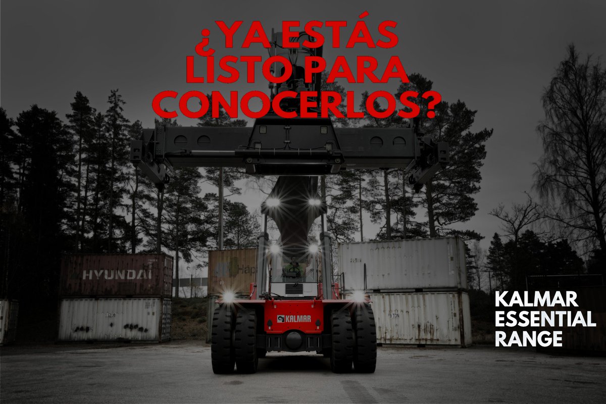 KalmarMexico's tweet photo. Calidad y eficiencia en un solo equipo.

Kalmar realizará el lanzamiento de su nueva línea de productos Essential Range en Manzanillo,Colima.

¿Quieres ser parte de este magno evento?

Estas cordialmente invitado. 
Registrate ➨ https://t.co/jrIAwu9hZk https://t.co/1ZyAXCO1DP