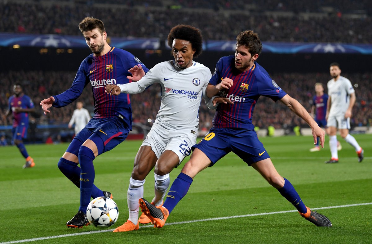 Chelsea Fc Full Time Barcelona 3 0 Chelsea 4 1 Agg Our Run In The Champions League Comes To An End At The Camp Nou Barche