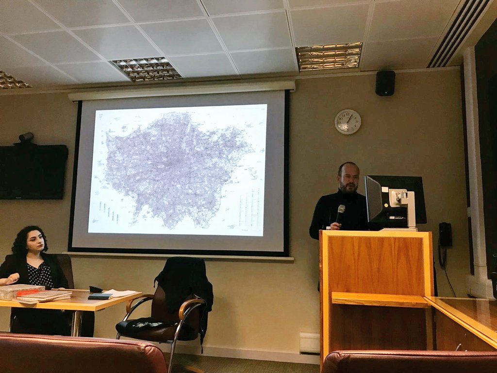 NLSFest's tweet photo. "What I did was to go everywhere in London throughout my life and this map was a culmination of that." -Stephen Walter 📚 #LDNStoryFest18 #secretlondon https://t.co/NzjeTbUGtG
