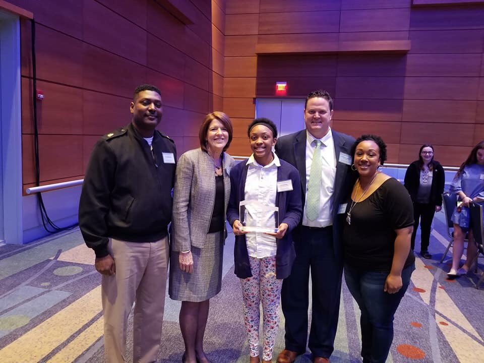 marahgray13's tweet photo. I had an amazing day shadowing my school official and even more amazing day being recognized as this years Diane D. Anderson scholarship recipient! #OFAD18 https://t.co/ExOFWO2RtZ