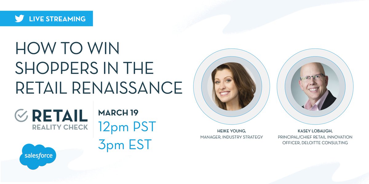 CommerceCloud's tweet photo. 🚨NEW consumer experience data from 550 brand leaders. @klobaugh, @YoungHeike, &amp; @rickkenney hit the highlights in our next episode https://t.co/xfgRJatLWb