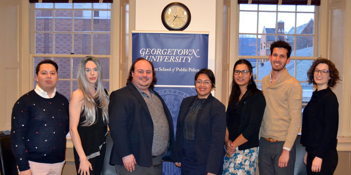 McCourtLPI's tweet photo. Thank you @Frank_Bewkes &amp; @Shugruberg w/@LGBTProgress, &amp; @GeorgetownLaw Adj. Prof. @fannygomezlugo for participating in #McCourtLPI’s inaugural event: #LGBTQNotAlone https://t.co/HefzkzTFCa