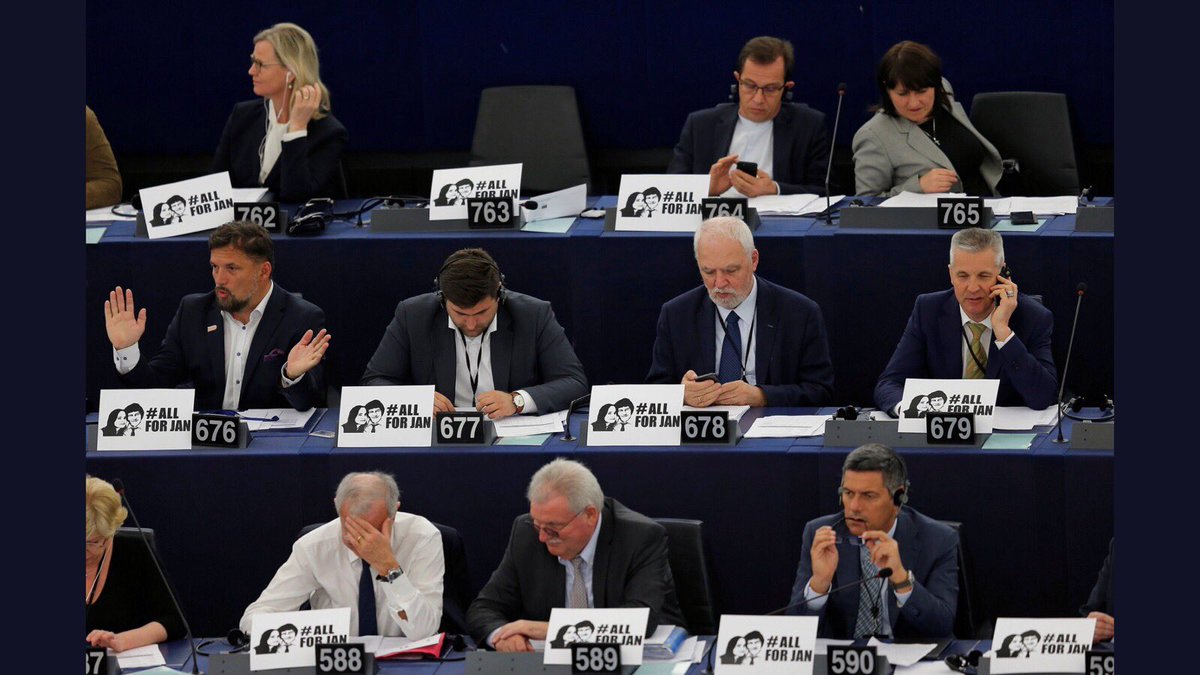 European Parliament today: #allforjanň <a href="/ringier_ag/">Ringier AG</a> <a href="/axelspringer/">Axel Springer SE</a>