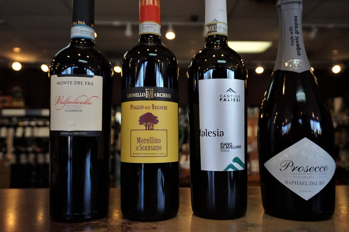 That's a great looking lineup for tonight's tasting! 4-6:30. #wine #winetasting