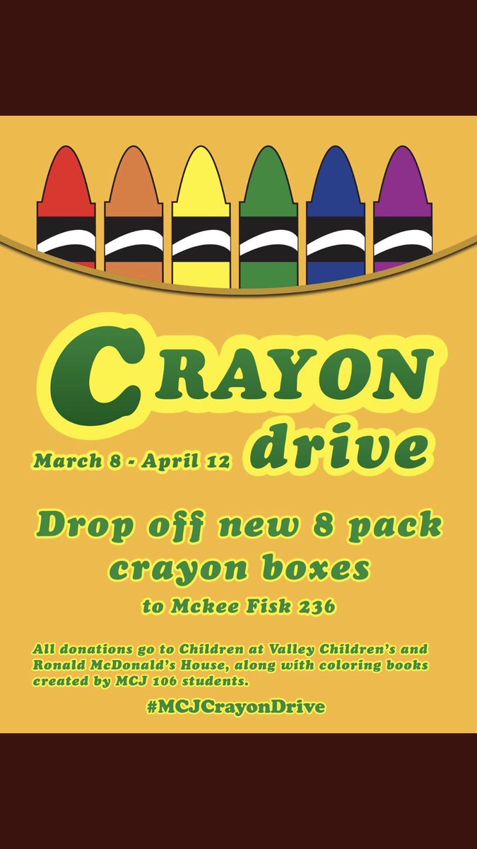 maddiiefeliix's tweet image. Don’t forget about the crayon drive going on right now! You have until April 12th to donate and make a child’s day‼️ #PRDogs