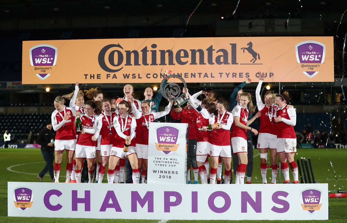 ArsenalWFC's tweet photo. 🏆 2011
🏆 2012
🏆 2013
🏆 2015
🏆 2018

#WeAreTheArsenal 🔴 https://t.co/qvv55GDbA5