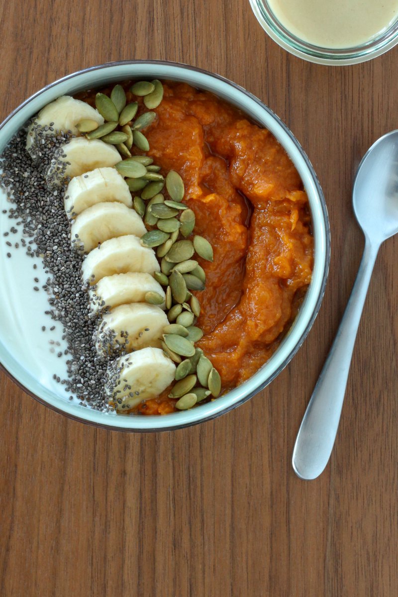 amodestfeast's tweet photo. Get the recipe: sweet potato breakfast bowl with maple-tahini sauce https://t.co/BwbssufIpk https://t.co/m3sovtk1fo