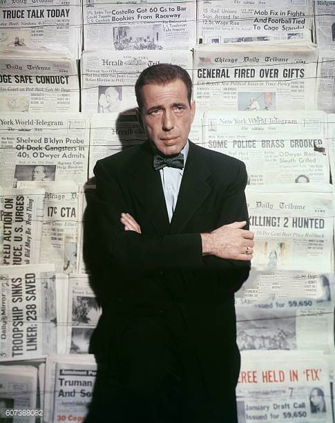 Deadline - U.S.A., considered by many to be one of the best films about the news business, features Humphrey Bogart as a crusading New York City newspaper editor. The film premiered in New York on this day in 1952.