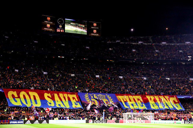 Full-time: FC Barcelona 3-0 Chelsea (Agg: 4-1)
.
3' Messi ⚽
20' Dembele ⚽ 
63' Messi ⚽
.
#matchday
#UCL
#Round16
#Leg2
#fcbarcelona
#chelsea
#viscabarca
#indobarca
#vamosibpadang
🔴🔵