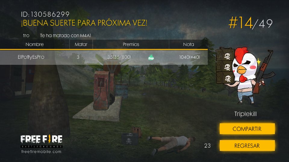 Kevin18240453's tweet photo. 3 Kills GG, mi primera vez https://t.co/O89NBhtcYZ