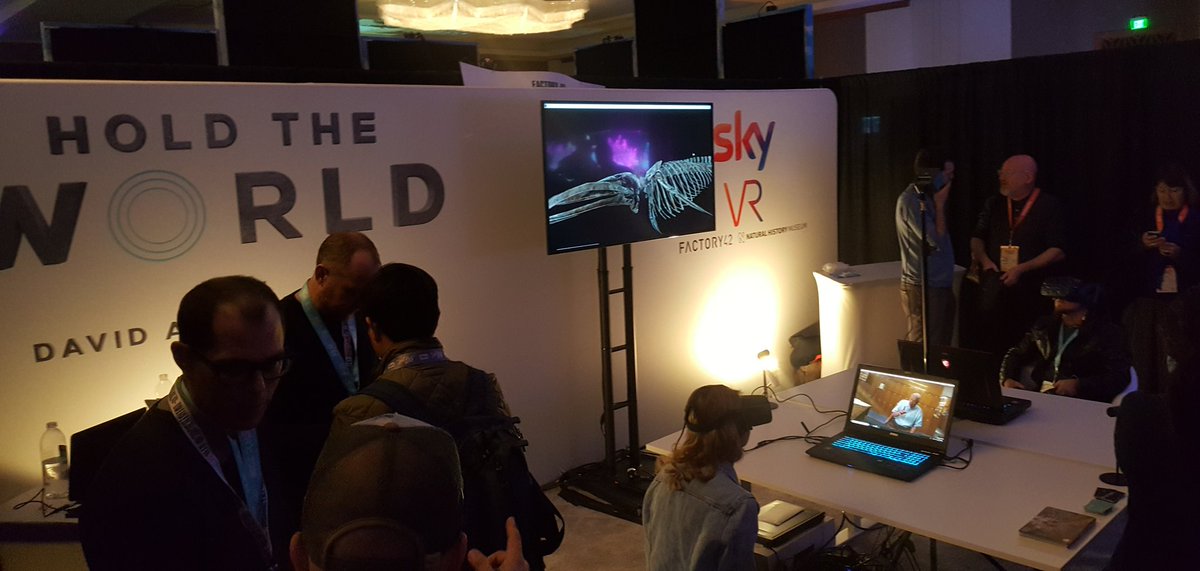 BecGC's tweet photo. Very busy on the #HoldTheWorld stand at the #sxsw #VirtualCinema... @SkyUK @factoryforty2 @DRI_HQ @AlterEquals #UKatSXSW 🇬🇧 https://t.co/omgik8KwW4