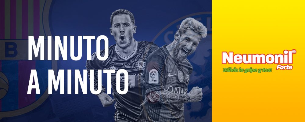 #EUBarcaChelsea | 
Gracias por acompañarnos en este minuto a minuto.