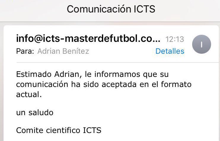 i_LopezPT's tweet photo. 📝 Comunicaciones aceptadas @MasterFutbolUPO #ICTS2018
“Estrategias y beneficios de la potenciación post-activación. Revisión sistemática“ “Calentamiento en deporte colectivo: Una Revisión sistemática” y “estrategias y beneficios de la Post-activacion potenciación” #MoveScience https://t.co/H6T92eFLhy