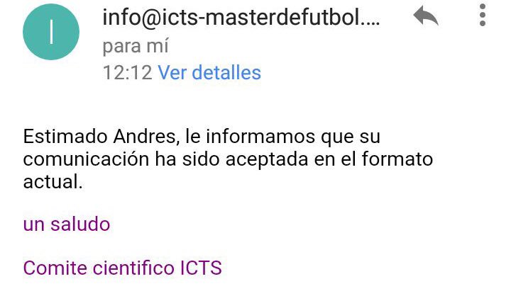 i_LopezPT's tweet photo. 📝 Comunicaciones aceptadas @MasterFutbolUPO #ICTS2018
“Estrategias y beneficios de la potenciación post-activación. Revisión sistemática“ “Calentamiento en deporte colectivo: Una Revisión sistemática” y “estrategias y beneficios de la Post-activacion potenciación” #MoveScience https://t.co/H6T92eFLhy