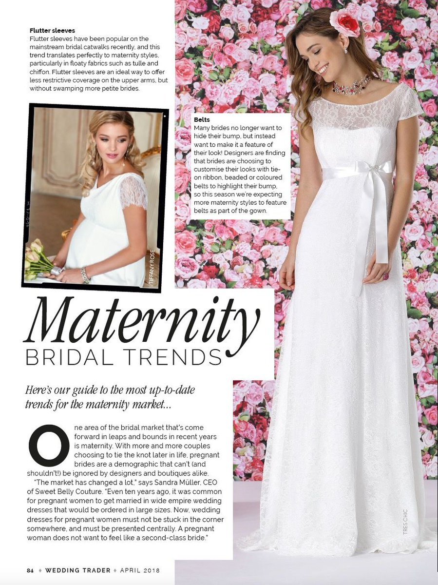 WeddingTraderUK's tweet photo. We take a look at some of the delightful maternity wedding trends out there, including gorgeous styles from @tiffanyroseuk and @SeraphineLtd #weddinghour https://t.co/kV6w2URCct