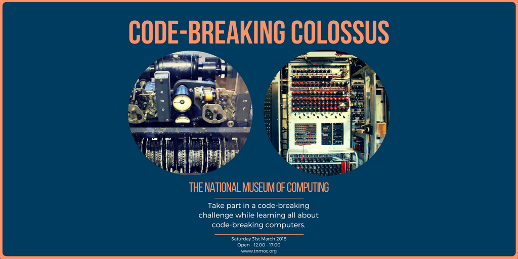bytesfestivals's tweet photo. DO YOU HAVE WHAT IT TAKES TO CRACK THE CODE?

With a #cryptic #codeword challenge and talks by our excellent volunteer #guides on the #machines that broke the #Lorenz #cipher, you're bound to go home talking in #code!

Head to https://t.co/HJn6aEFq57 for more details! #TNMoC https://t.co/vZSVTQJJCX