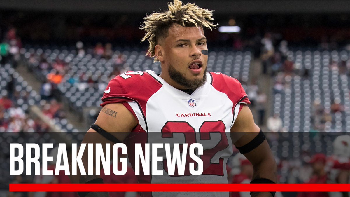 SportsCenter's tweet image. Breaking: The Cardinals will cut safety Tyrann Mathieu. Mathieu declined to take a pay cut, and Arizona is moving on. (First reported by Fox Sports, confirmed by ESPN)
