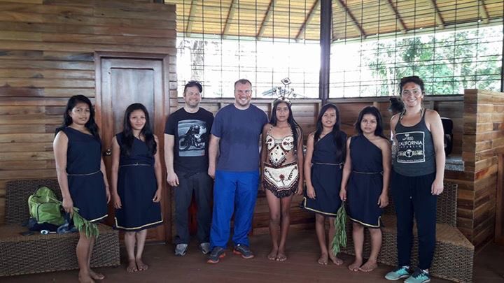 eden_amazon's tweet photo. A wonderful visit this past week with guests from across US and Canada. Walks and paddles near the lodge, a visit to our community and opportunities to see all sorts of Amazonian wildlife. #Ecuador #Travel #Amazon #Ecolodge #Traveling #Adventure https://t.co/pazMLpZTIX