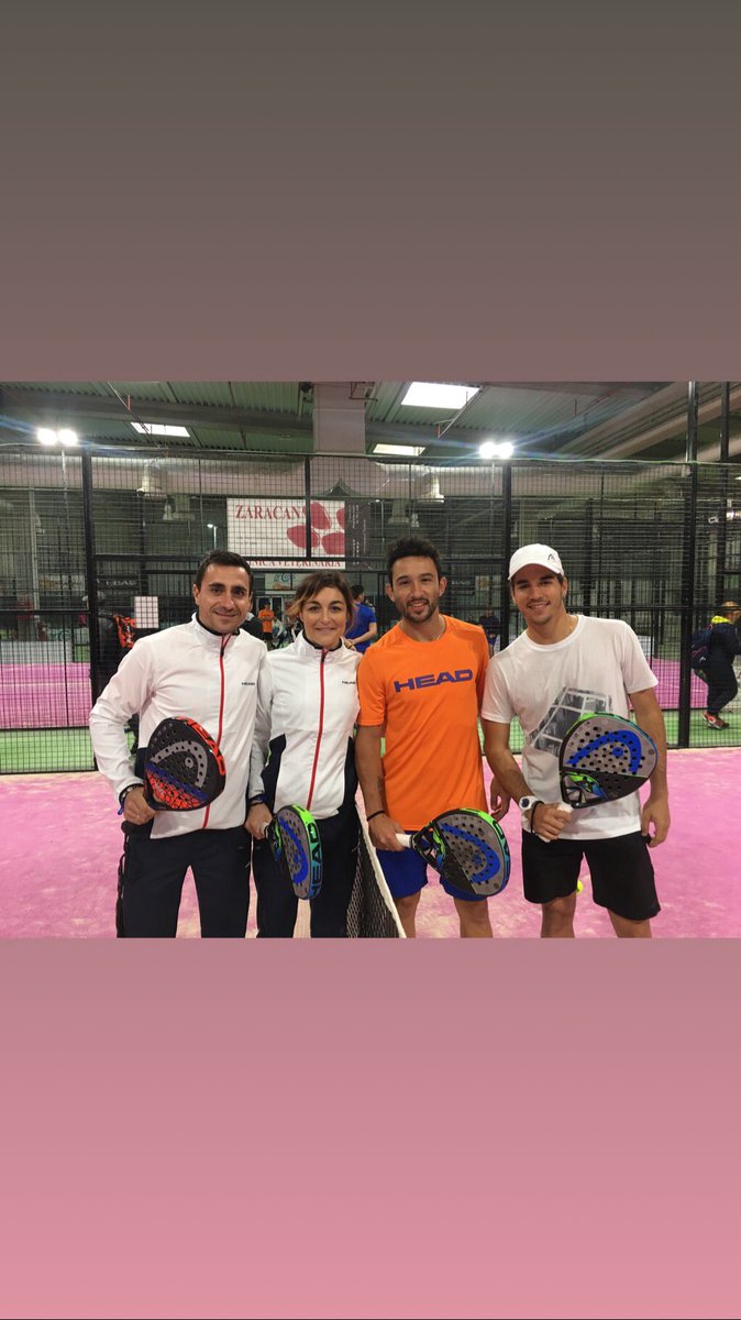 victor3080's tweet photo. Espectacular las dos jornadas en Zaragoza en los Head Fusion Days junto con @tamara8786 testando el material de tenis y padel. @HEAD_PADEL @head_tennis #vitasport #head #cronos #tenisypadel https://t.co/uRztgXCm3n