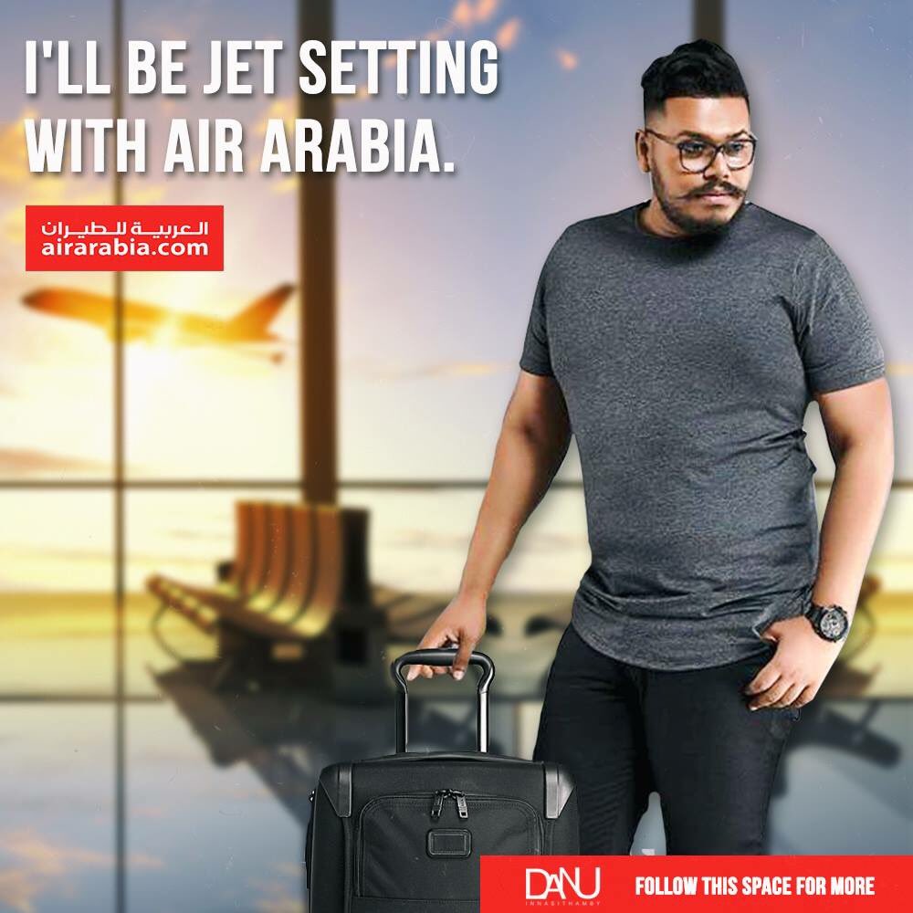 Danuinn's tweet photo. I'll be jet setting with @airarabiagroup 😬 so keep an eye on this page for updates!
#Danu #JaffnaBoy #HalaService #Businessclasslounge #AirArabiaHolidays #AirArabiatoUAE
#SkyCafé #Orienttours #love https://t.co/jz2zeH7sNQ