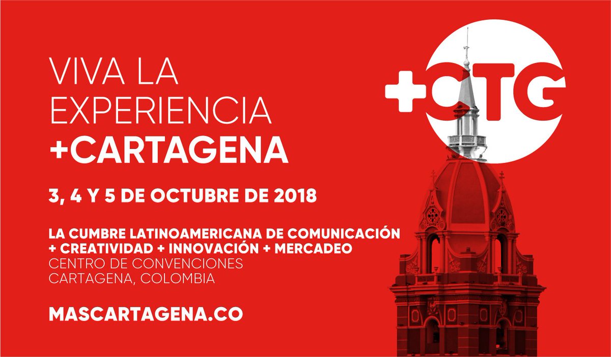 Segundo Aviso: te informamos que esta cuenta de twitter se eliminará. Si estás interesado(a) en la Cumbre Latinoamericana #MásCartagena, te invitamos a seguirla en <a href="/Mas_Cartagena/">Cumbre +CTG</a>.