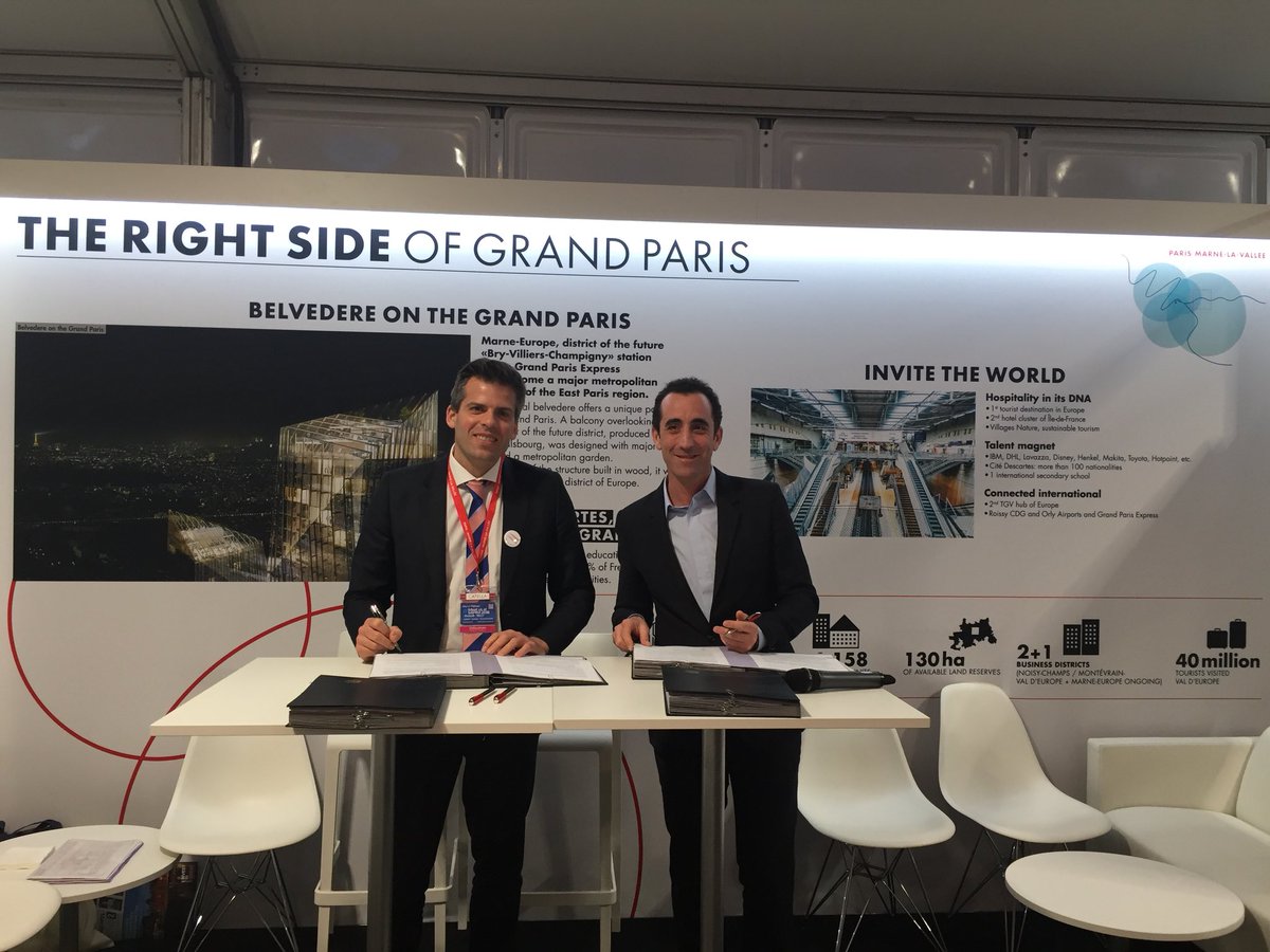 Pour favoriser l’accession à l’immobilier @Marne_la_Vallee et <a href="/_epaFrance/">EpaFrance</a> signent un partenariat avec <a href="/habx_fr/">habx</a>