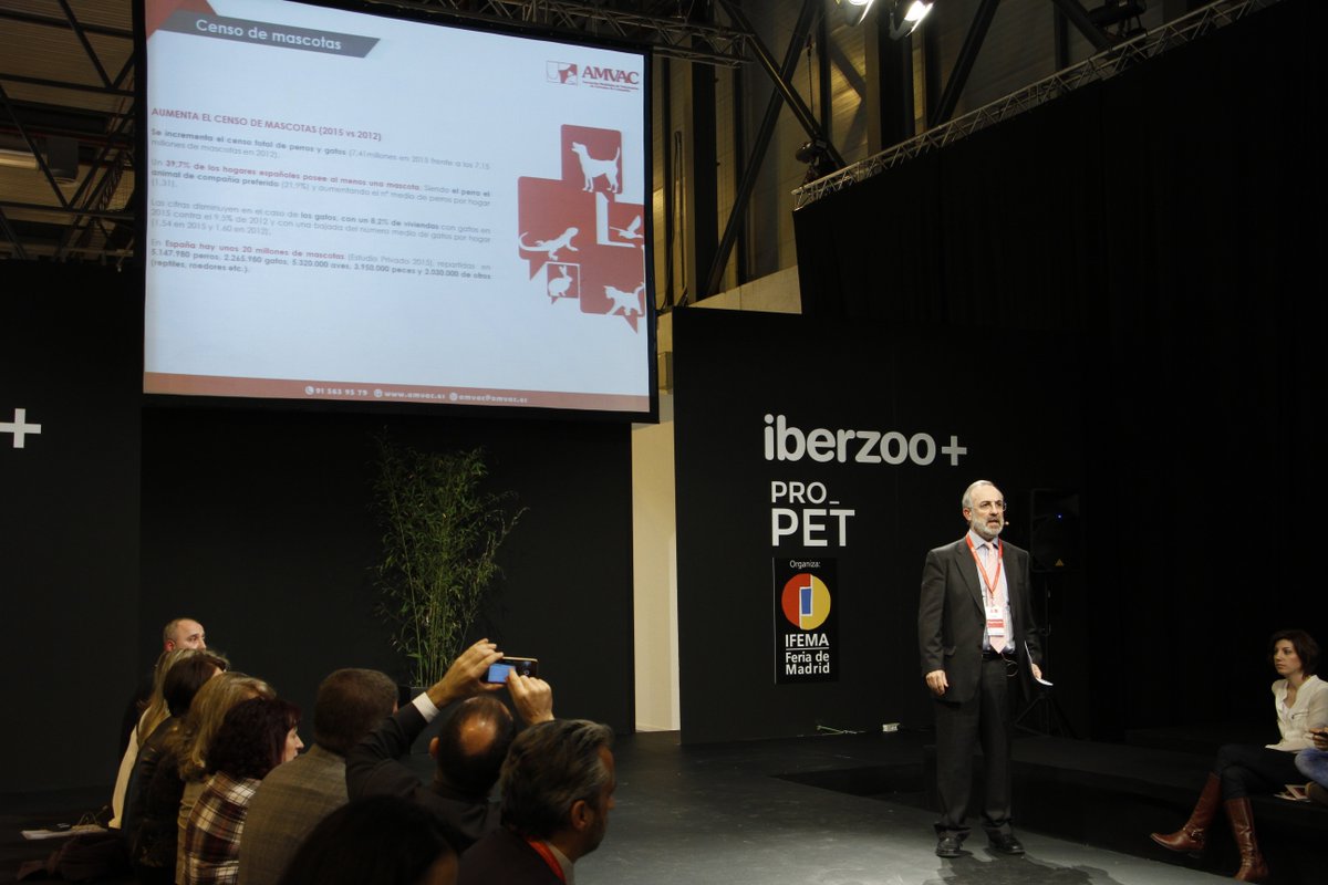 iberpetmadrid's tweet photo. ¿Quieres conocer los datos más relevantes del sector? Esta tarde en el Escenario de #IberzooPropet18 a las 19h @amvac_vet y #AEDPAC nos presentarán el balance sectorial, mientras que #Veterindustria y @Vetmasi nos hablarán sobre la innovación en el sector. https://t.co/wY4Wzcuqxt