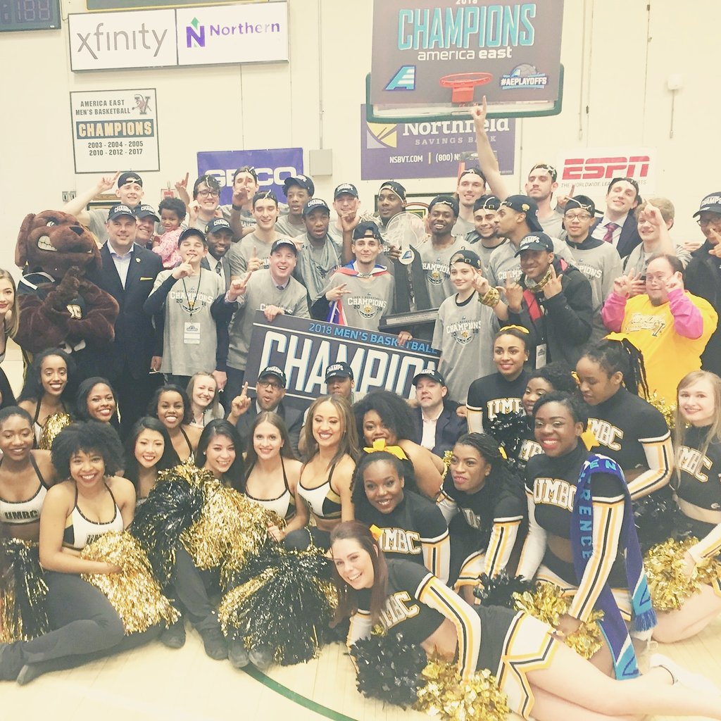 Last week <a href="/UMBC_MBB/">UMBC Men's Basketball</a> made history! 🏀🏆😄🎉
We are headed to the big dance! #Marchmadness
Tune in to TNT this Friday at 9:20pm.

#umbccheer #marchmadness2018 #collegebasketball #retrieverbeliever #umbc #collegecheer #RetrieverNation
