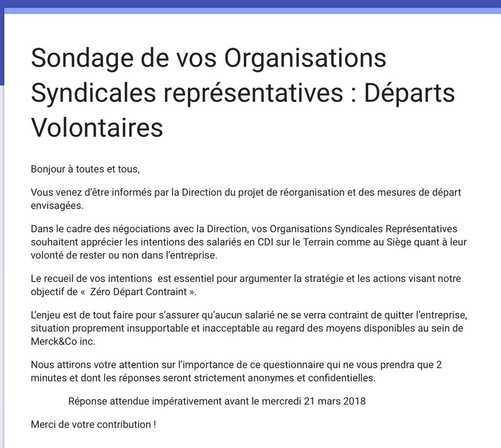 CFECGCMSDFrance's tweet photo. Merci de répondre au sondage reçu ce jour par mail avant le 21/03 https://t.co/WAH8Fh3nne