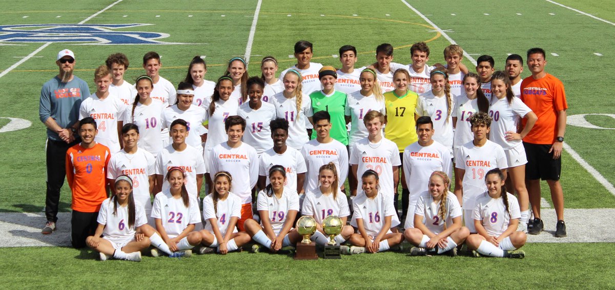 Special season for Central Soccer!  Congrats to Coach Vu and the Boys as well!