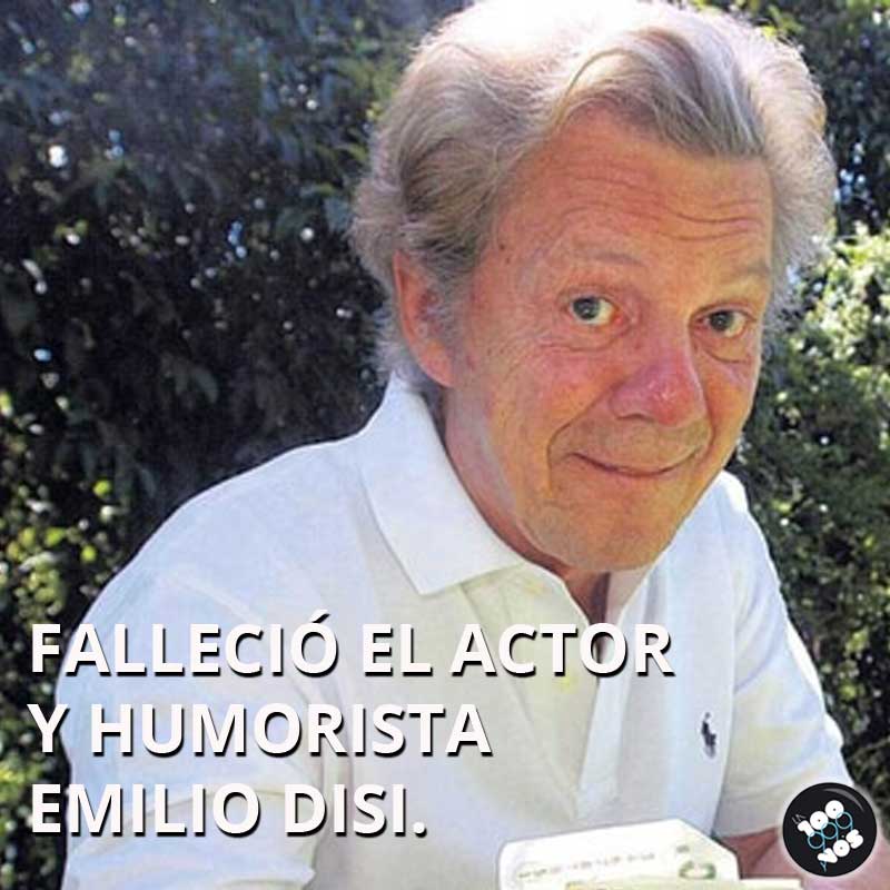 ComunidadCien's tweet photo. Tristeza en el mundo del espectáculo argentino, falleció Emilio Disi a los 74 años. 
El actor estaba luchando contra el cáncer de pulmón y se encontraba internado desde el 3 de marzo en el Instituto Fleming.  #ComunidadCien https://t.co/eCrIuQS7SN