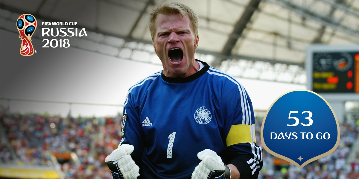 Fifa World Cup Ar Twitter Days Players Oliver Kahn The Commanding Keeper Kept 5 Clean Sheets In 6 Games To Drive Dfb Team En Into The 02 Worldcup Final Where They