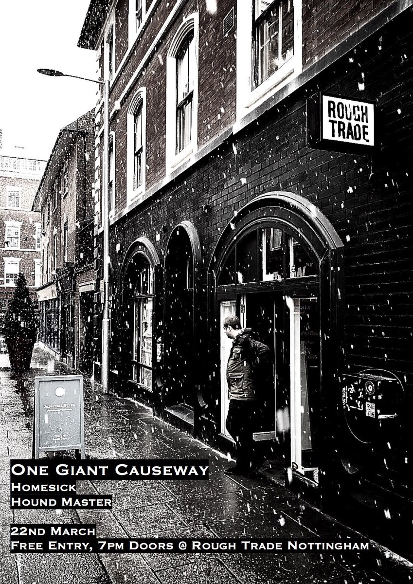 ROUGH TRADE NOTTS//MARCH 22//FREE ENTRY