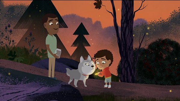 PIPAnimation's tweet photo. Congrats to #ThroughtheWoods for becoming a finalist for PRIX JEUNESSE INTERNATIONAL 2018 Shorts Category! We are so proud of the TTW Team! #FredRogersCompany #WolfieRules https://t.co/cQeyV3V5tp