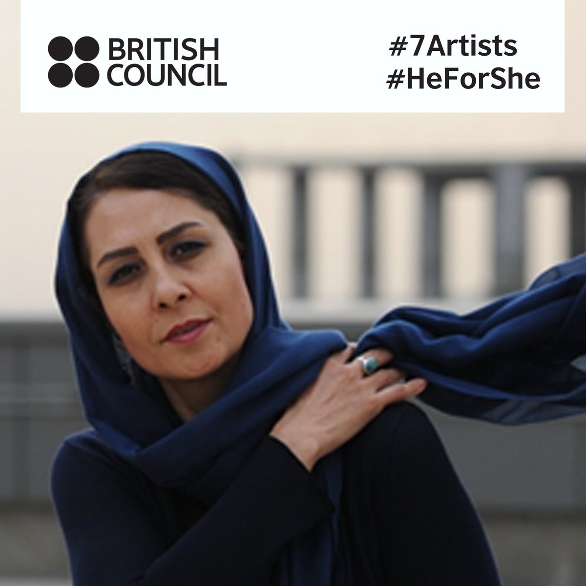 cobritish's tweet photo. La última de nuestras #7Artistas es la escritora de Teherán, Fereshteh Ahmadi. Reconocida por sus trabajos psicológicos, fue residente en @achristiefest e invitada al Freeword Centre en Londres. ¿Quién es tu escritora favorita? #7Artists #HeForShe #ArtsWeekLDN https://t.co/xBZJKnYHDn