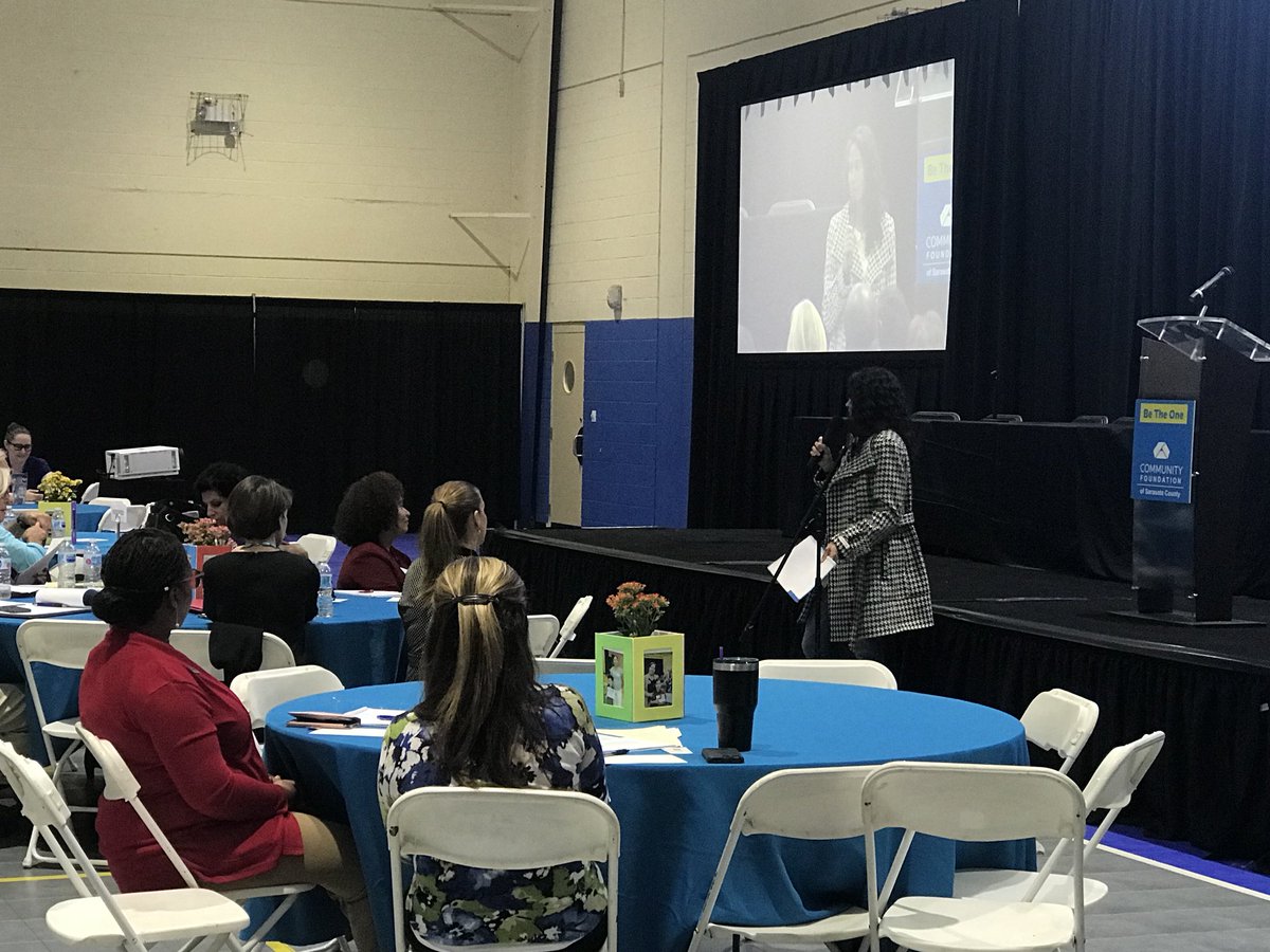 UnidosNow's tweet photo. Amazing & inspiring two days at the @CFSarasota’s #2GenSummit, finishing up with our aspirations: “Our goal is to change lives”, Steven Royce, #Gocio Elementary Principal (@sarasotaschools). “We want to create our Future Leaders Academy for Boys”, Karen Arango (@UnidosNow). #2Gen https://t.co/QjdjQlIQKE