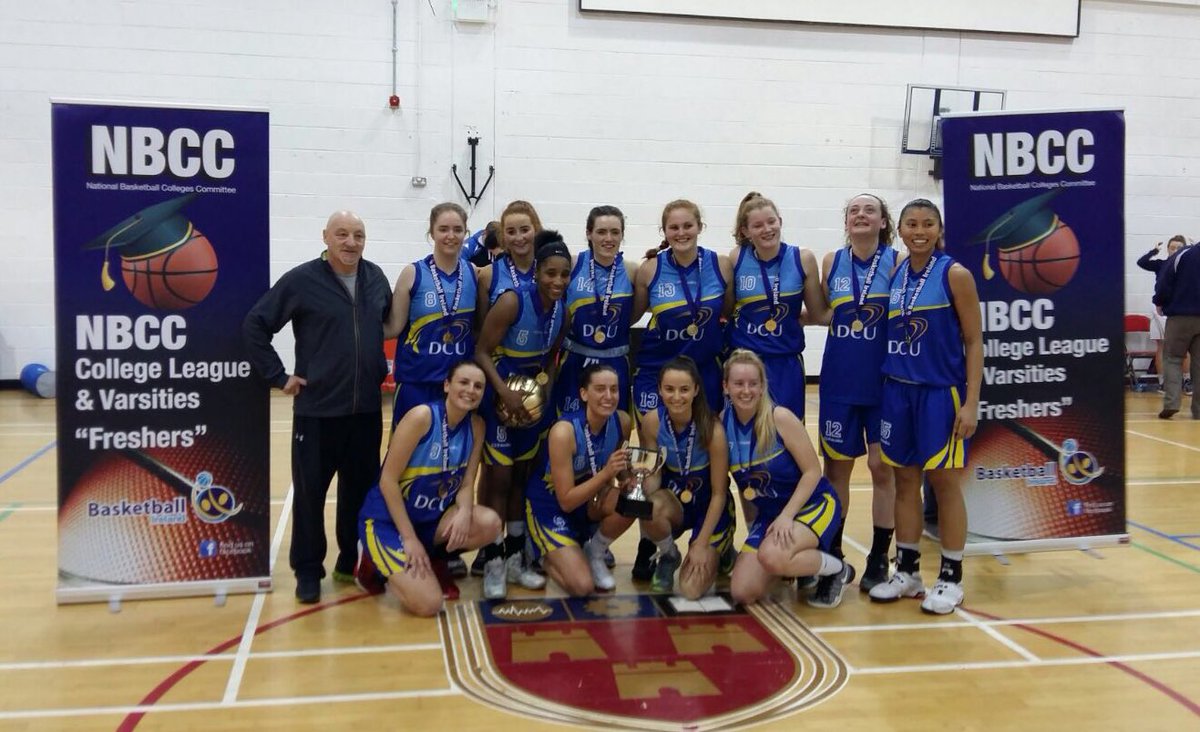 DCUBasketball's tweet photo. Congratulations to our women’s team on winning the All Ireland ‘A’ League! Bring in varsities in April 💪🏻🏆 https://t.co/Pxi9JHb4Lr