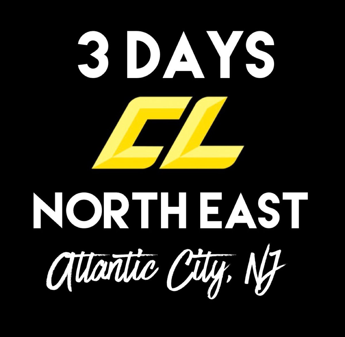 JourneytoTheCL's tweet photo. In just 3️⃣ Days, Atlantic City will be flooded with cheerleaders for the final Champions League event of the season! Stay tuned for updates for #CheerNightOut, Livestreams, and #CL5 Information! https://t.co/35csPh2iIS