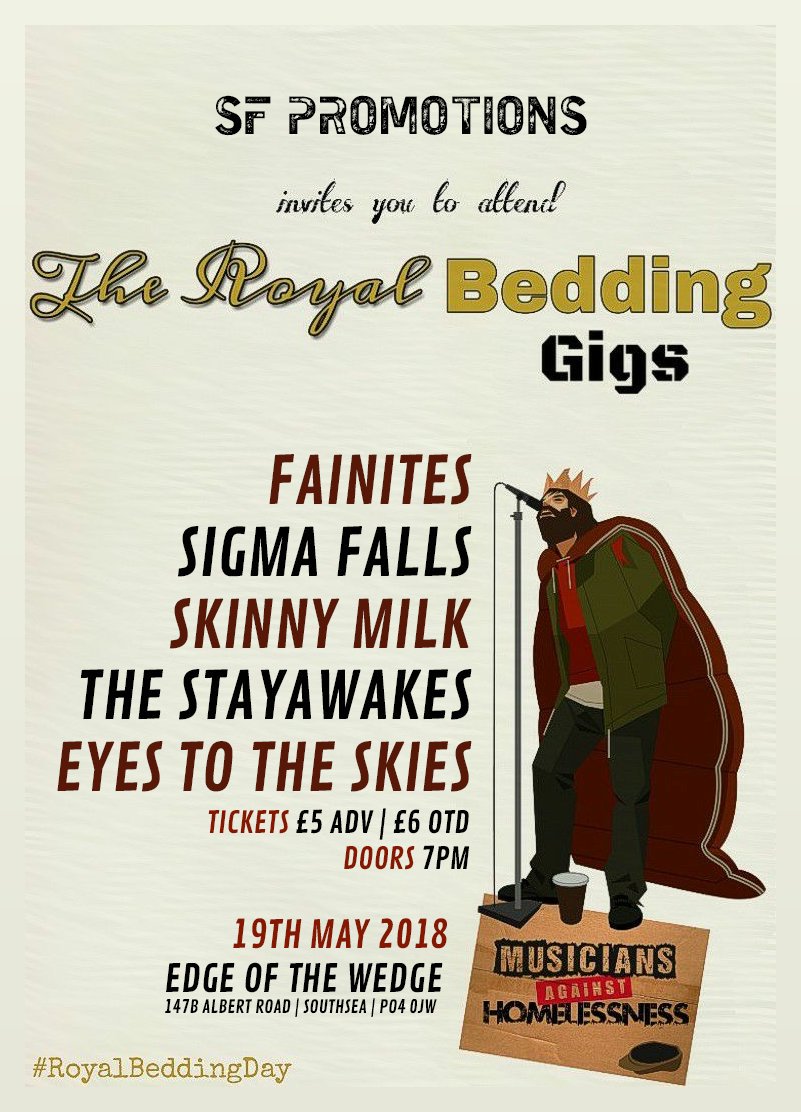 Can't wait for this! <a href="/thestayawakes/">The Stayawakes</a> <a href="/SKiNNYMiLK11/">Skinny Milk</a> @fainitesband <a href="/ETTSOfficial/">Eyes To The Skies</a>